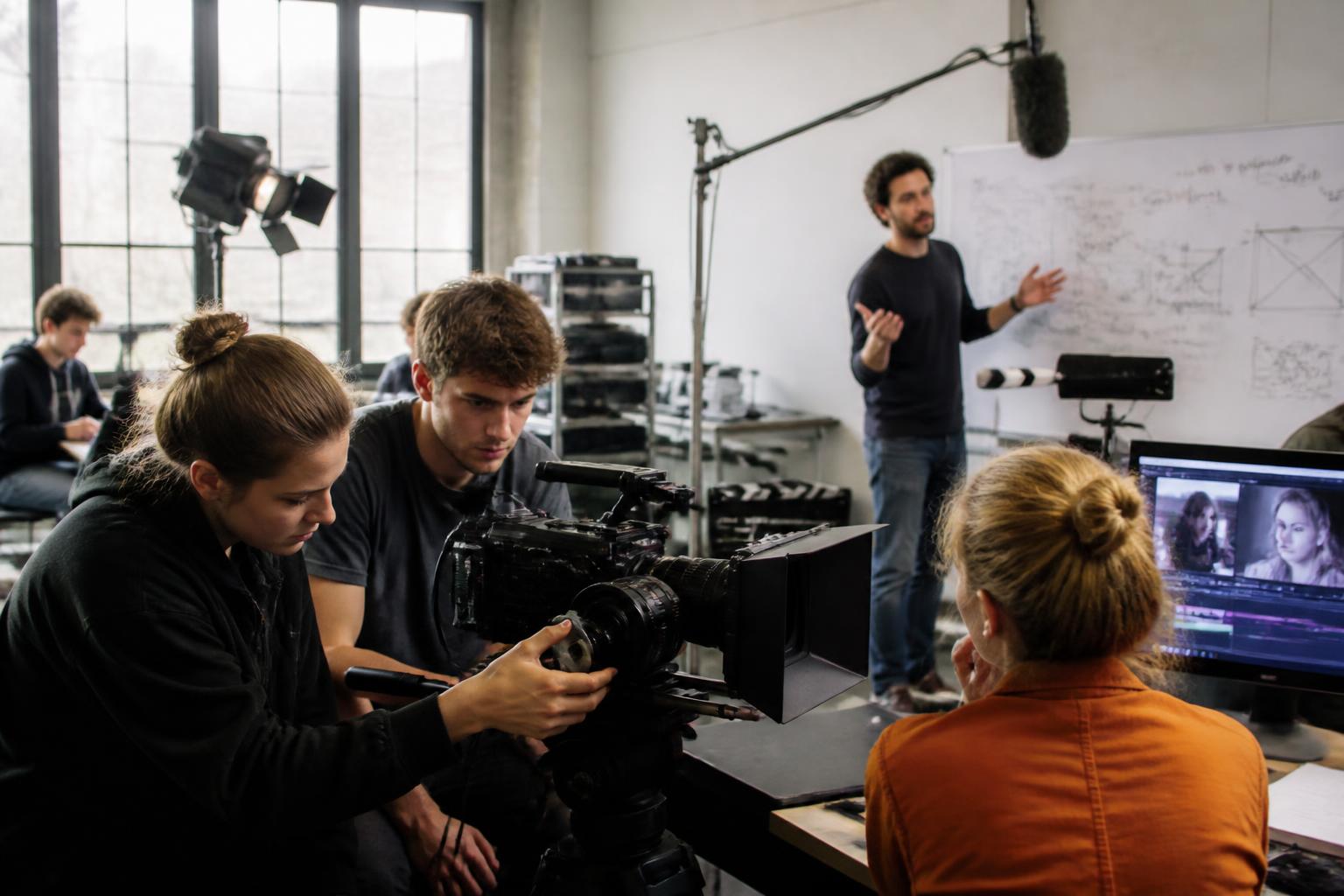 découvrez comment les études de cinéma allient la réalité des cours académiques aux attentes et passions des étudiants passionnés par le septième art.