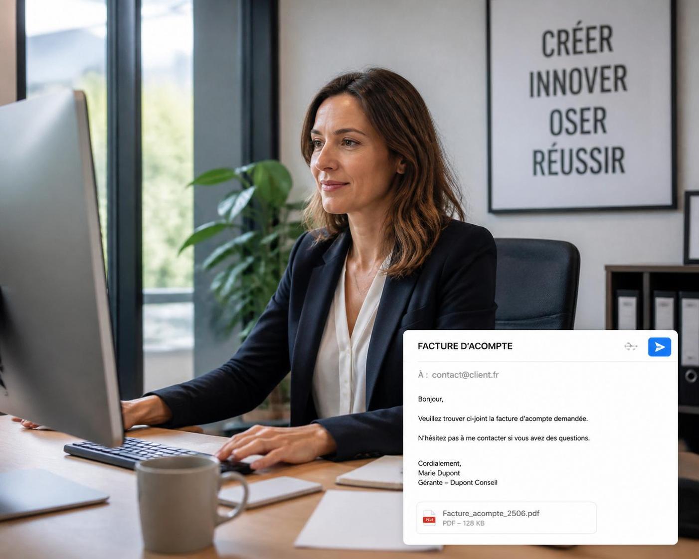 découvrez ce qu'est une facture d'acompte et apprenez comment la réaliser facilement grâce à nos conseils pratiques et simples.