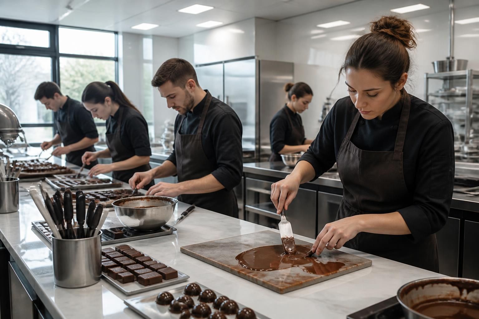 découvrez notre guide complet pour une formation en chocolaterie, disponible en ligne ou en présentiel, en france et à l'international. apprenez tous les secrets du chocolat avec des experts.