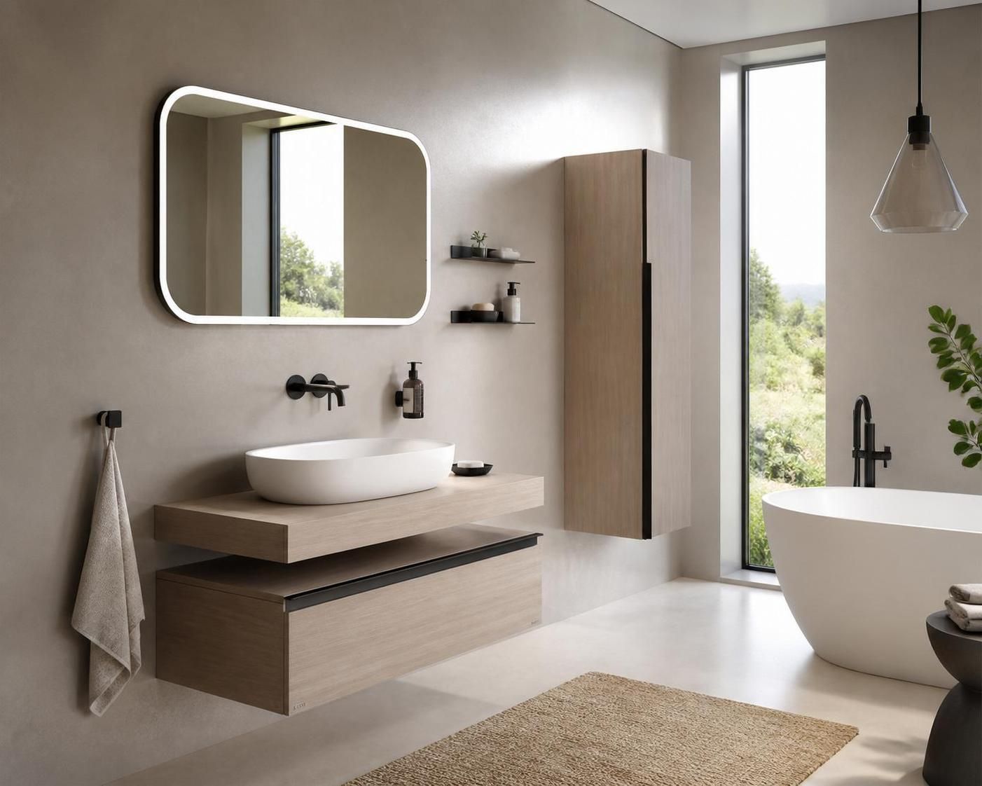 découvrez quelle est la hauteur idéale en 2026 pour installer un meuble de salle de bain suspendu avec vasque, afin d'allier confort et design dans votre espace.