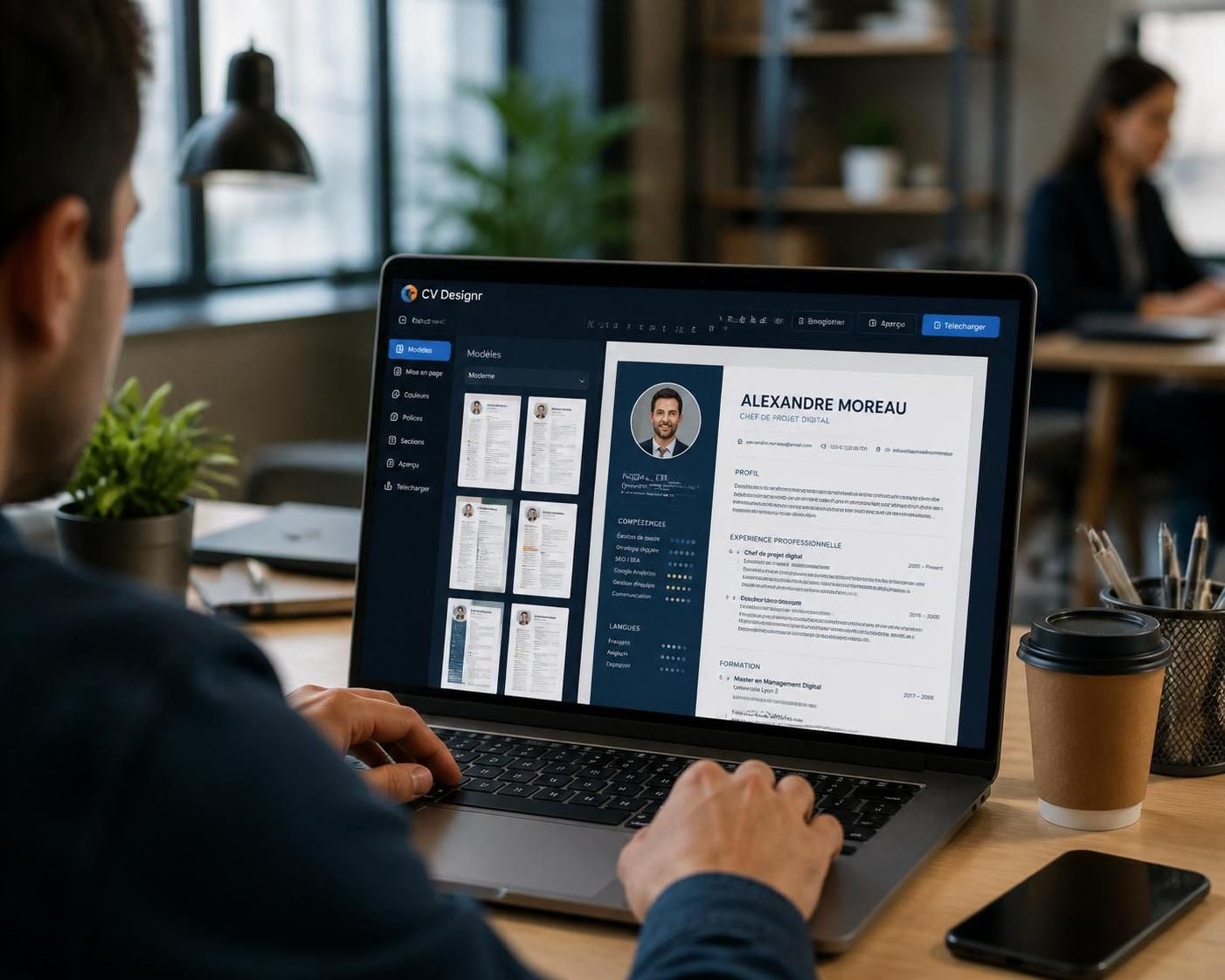 découvrez notre avis complet sur cv designr : explorez ses fonctionnalités clés, ses outils ats intégrés et créez facilement votre cv en ligne professionnel.