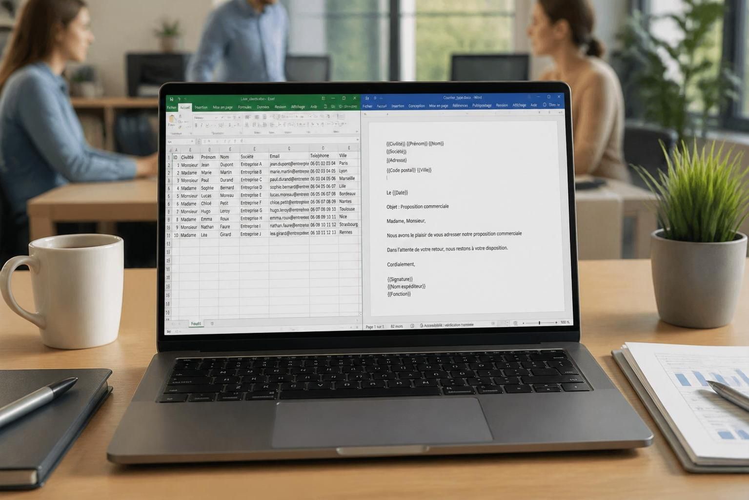 apprenez à créer un publipostage efficacement grâce à notre guide étape par étape utilisant word, excel et outlook pour des envois personnalisés réussis.