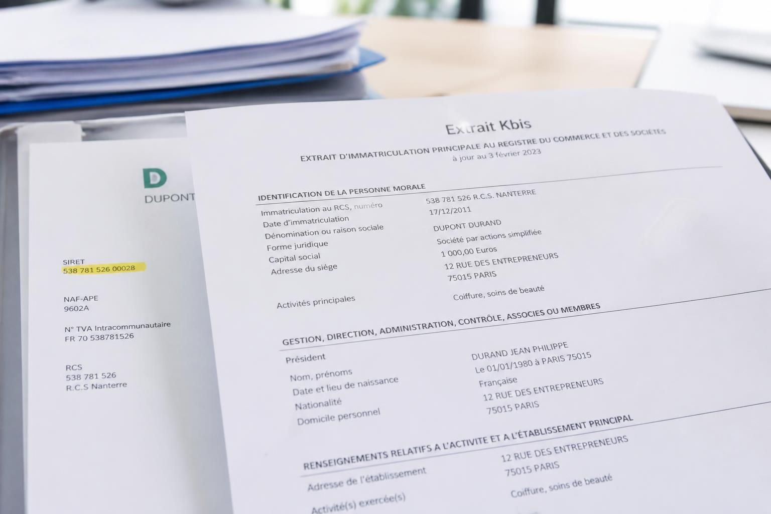 découvrez en détail la composition d'un numéro siret avec l'explication complète du siren et du nic pour mieux comprendre leur signification et leur utilité.