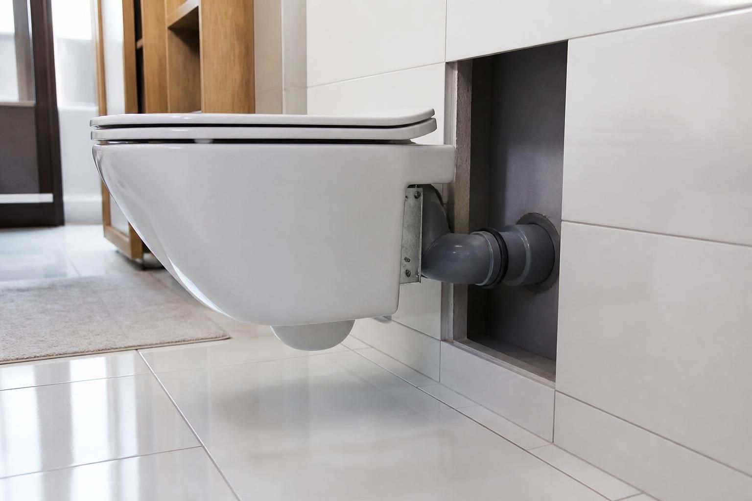 découvrez tout ce qu'il faut savoir sur le wc suspendu avec hauteur d'évacuation : définition, avantages, utilité et les normes à respecter pour une installation conforme et optimale.