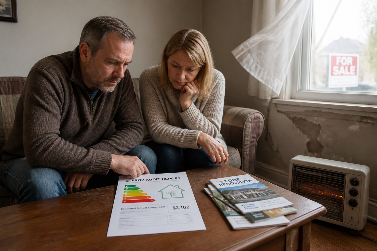 DPE F pour vendre une maison : conséquences et options possibles