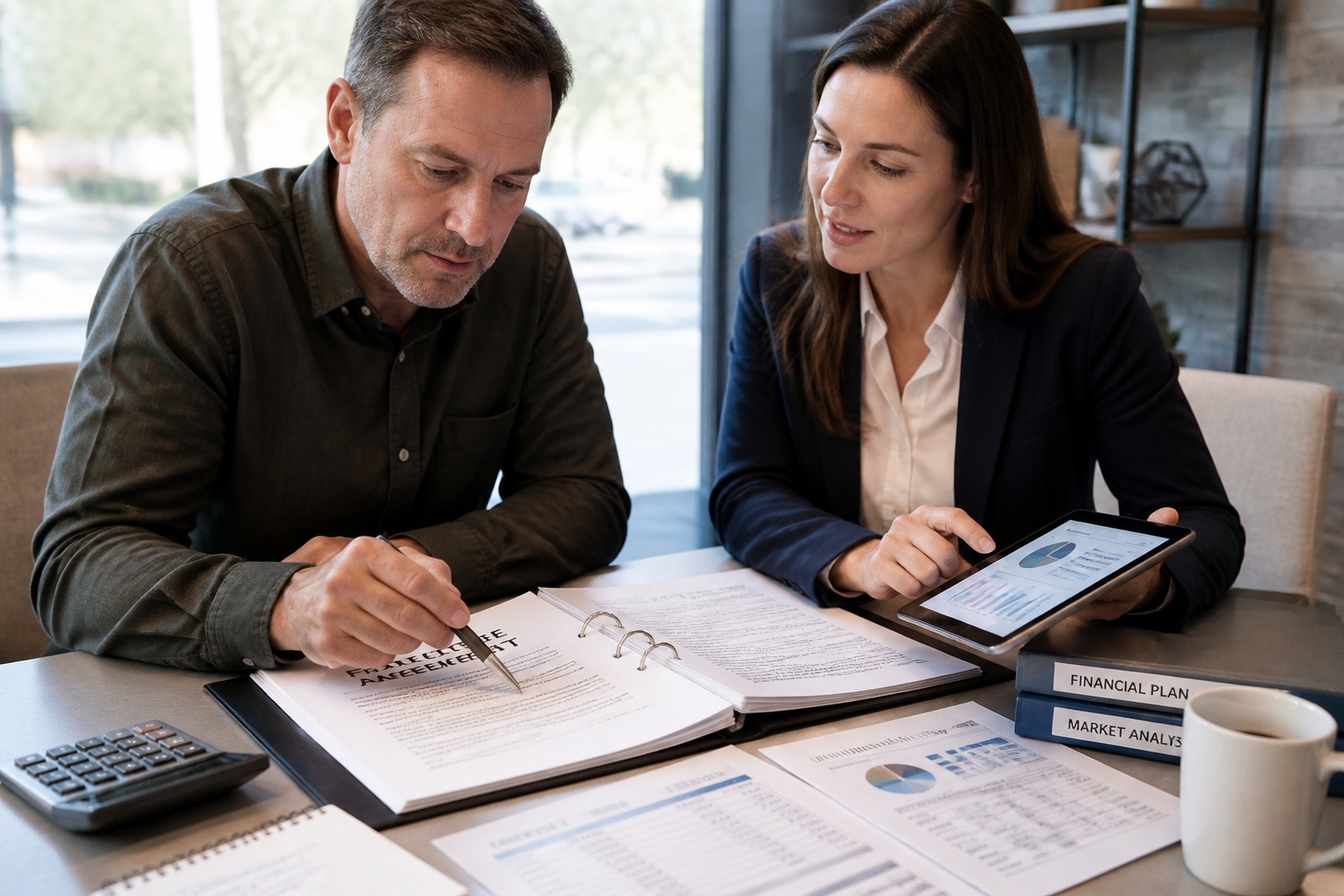 Ouvrir une franchise : budget, contrat et points à contrôler
